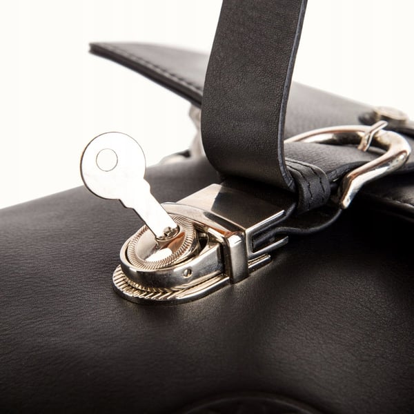 TBG-YM-101 svart herr väska messenger Oxford