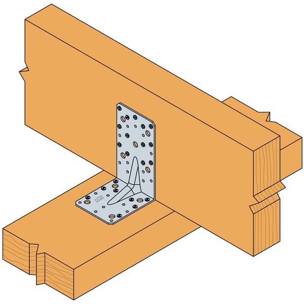 Vahvistettu kulmapidin E20/3 E20/3x170x113x95mm