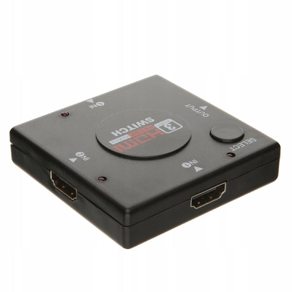 SWITCH 3x HDMI-SWITCH-SPLITTER FULL HD
