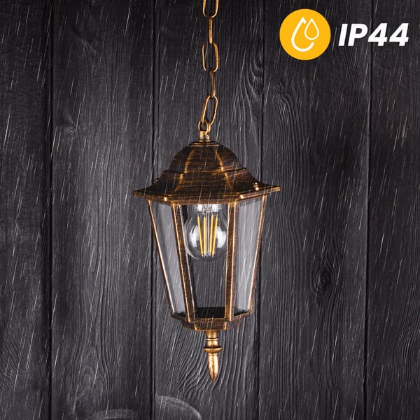 Riippuva ulkovalaistus E27 LYHTY Patina BELLIS LUMILED
