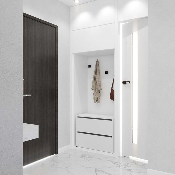 HVID SKOSKAB 60 CM - MODERNE OG STILSIGT