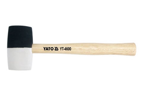 MUSTAVALKOINEN KUMIVASARA 780G - YT-4604