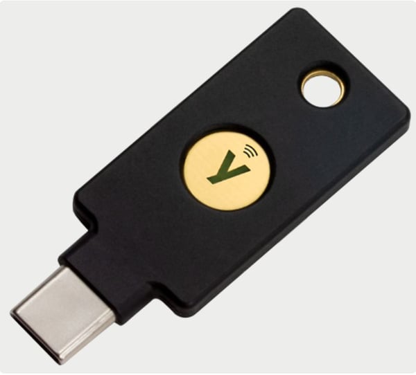 Yubico YubiKey 5C NFC-nøgle, 5060408462331 Yubico YubiKey 5C NFC-nøgle, 5060408462331