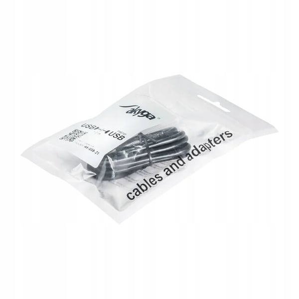 Akyga AK-USB-21 USB 2.0-kabel USB A(hane) - micro-USB B(hane) 1m svart