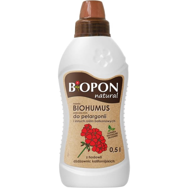 BIOHUMUS - GØDNING TIL GERANIUM 0,5L - BR BIO-1900