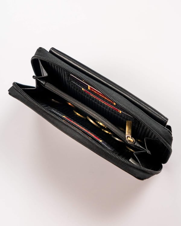 Peterson läderväska PTN 043-hunt-1865 Svart
