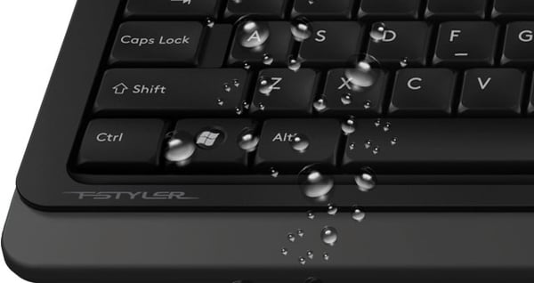 A4Tech fstyler FK11 Gråt mini kablet tastatur