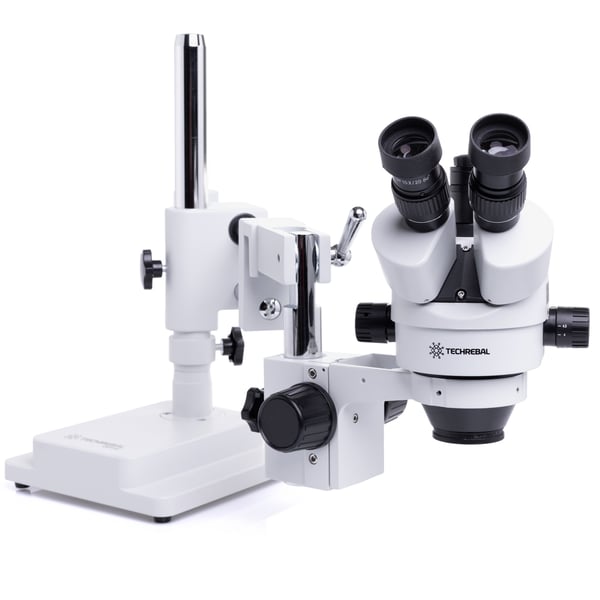 Techrebal 10HW trinokulaarinen stereomikroskooppi - valkoinen SZM7045T-STL2