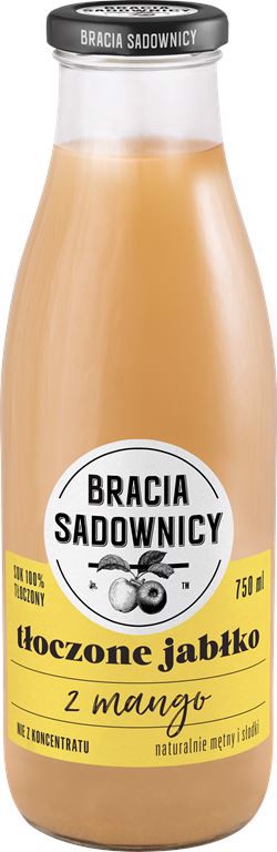 Brothers Orchardists presset æble med mango 750 ml