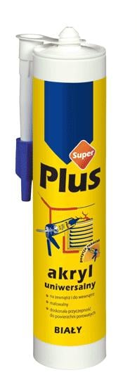 AKRYLMALING SUPER PLUS HVID 280ML - SIL AKRL SUP
