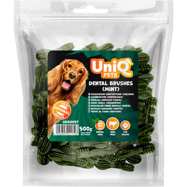 Dental UniQ Pets Mint Tandborstar 500g
