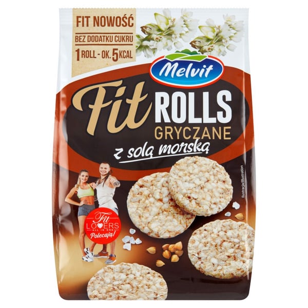 Melvit Fit Tattarisämpylät merisuolalla 60 g