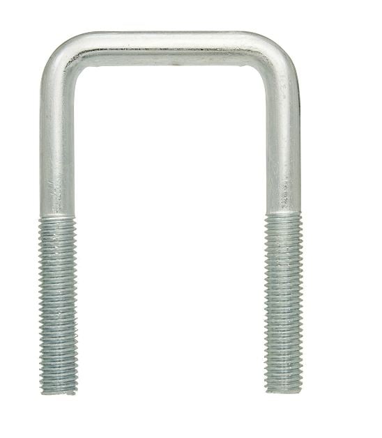 U-bolt type C M6*43*78 (1 1/4'') galvaniseret, gevind 41mm - KR C6*43