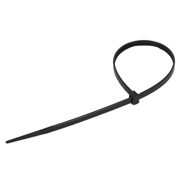 KABELBIND 100 STK. NYLON SORT 7,6*370 MM - SMAND76370NZ