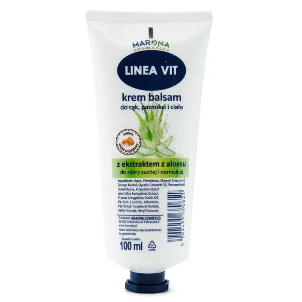 Linea Vit kräm 100 ml med aloe vera-extrakt Linea Vit kräm 100 ml med aloe vera-extrakt