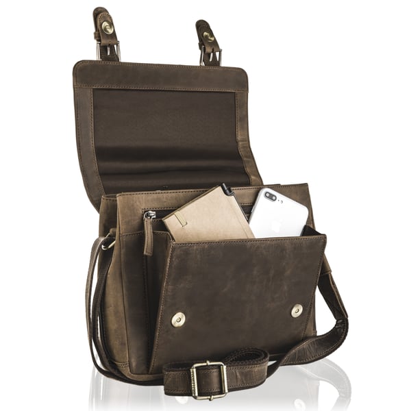 TBG-HT-205 ruskea Hunter miesten laukku + todistus