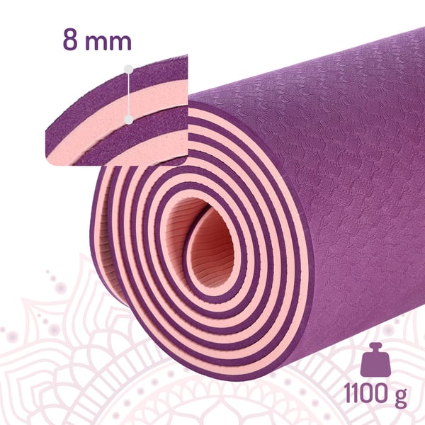 TPE-jooga-matto Violet YM10 HMS