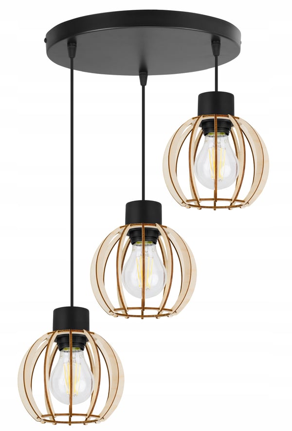 MODERNI PUINEN LED-KATTOVALAISIN