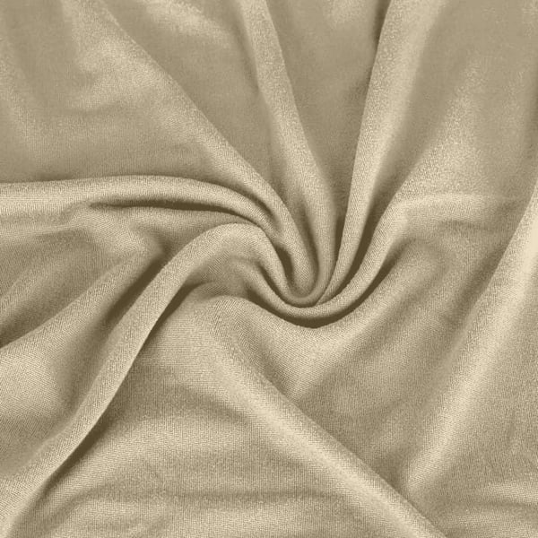 Sileä ja joustava kermanvärinen tuolin istuinpäällinen