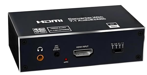 HDMI 2.1 TOSLINK-ekstraktor ATMOS 7.1 eARC HDCP 2.3-konverter 8K 4K 120Hz