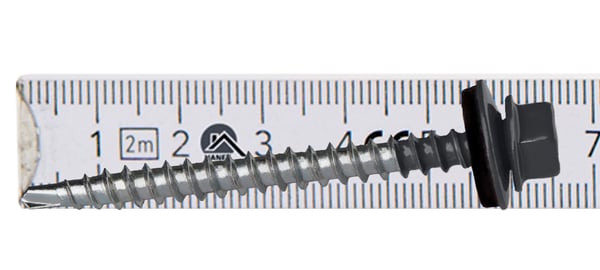 Landmandsskruer GTF2 Z14 4,8x60mm RAL 7016