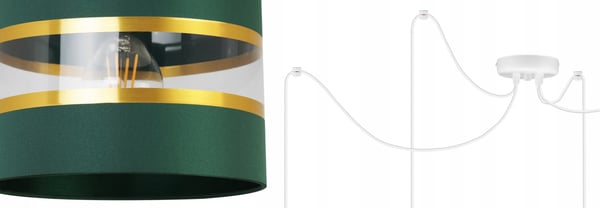 Loftshængende lampe lysekrone lampeskærm moderne