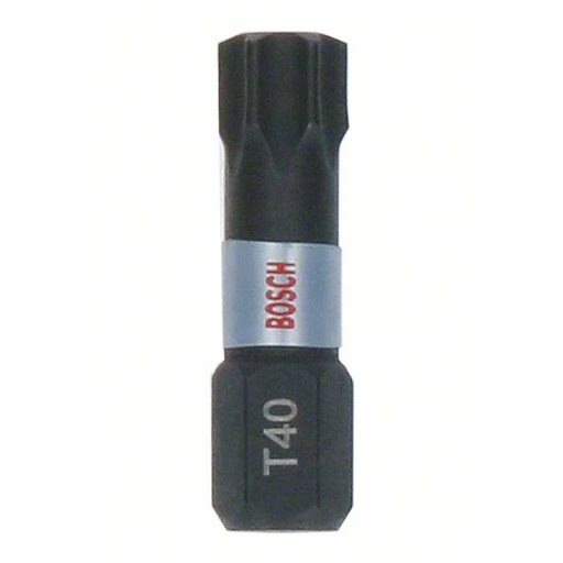 BITS, SKAFT, SPIDS T40 25MM IMP 25STK - B 2607002808 BITS, SKAFT, SPIDS T40 25MM IMP 25STK - B 2607002808
