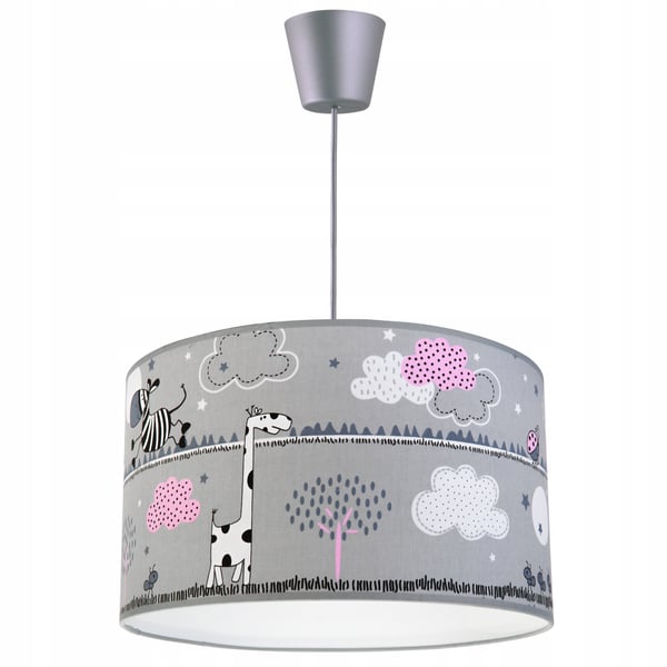 Lofthængende lampe til børn, LED-lampeskærm