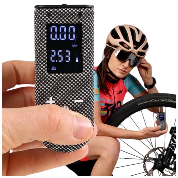 Cykelpump elektrisk minikompressor bärbar sladdlös 100PSI