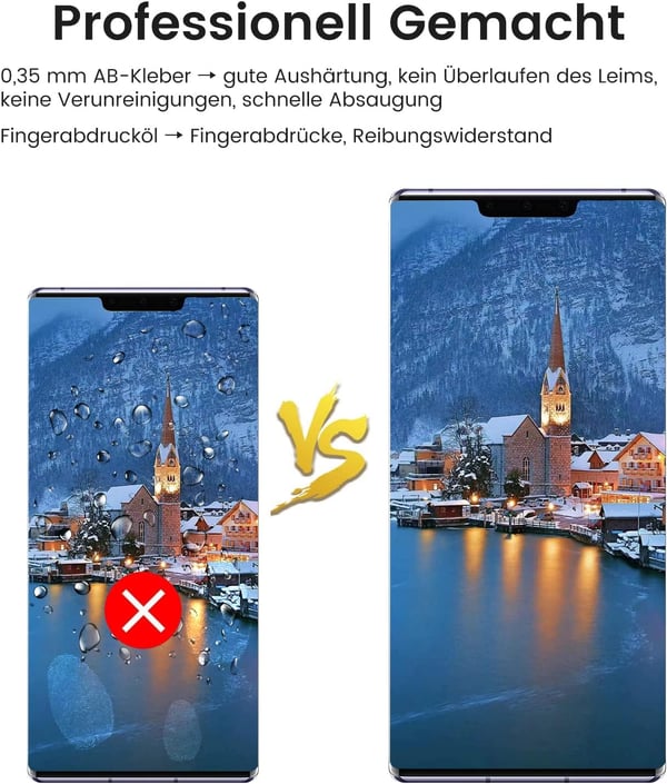 Hærdet glas til Huawei Mate 30 Pro 2 stk.