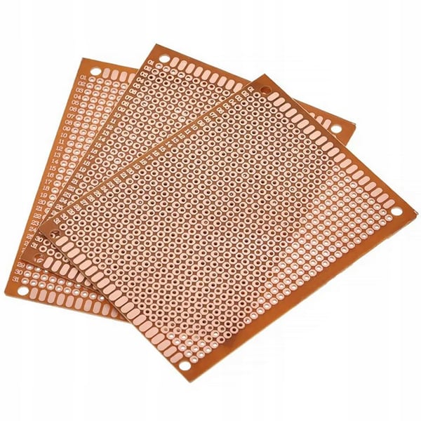 Yksipuolinen universaali prototyyppilevy 63 x 140 mm