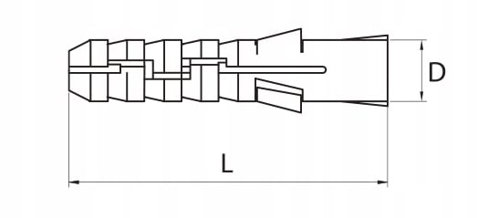 PUP00792 ekspansionsmuffer 10x50 mm til gtrw