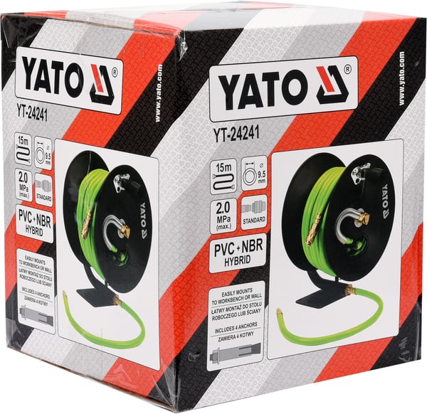 HYBRIDI PAINEILMATEEMATTINEN LETKU KELASSA 9,5 MM 15 M - YT-24241