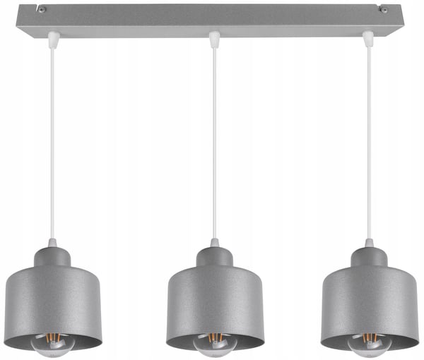 Metallinen LED-kattovalaisin ja kattokruunu
