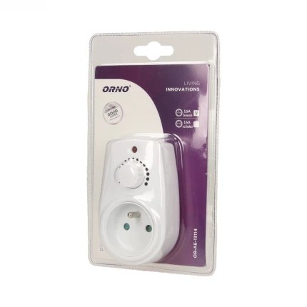 DIMMER MED 2P+Z STIKKONTAKT MAX 280W - ON-AE-13114