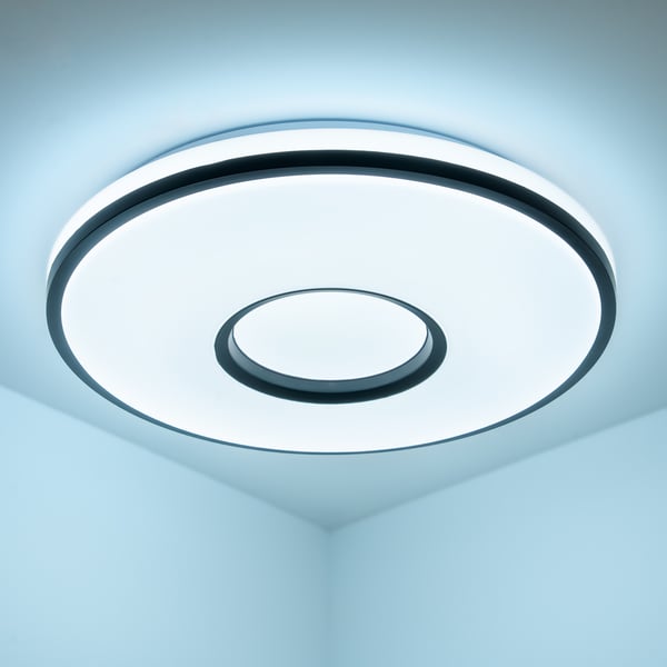 LED loftslampe overflademonteret VERUS 72W CCT hvid rund 50cm + LUMILED fjernbetjening