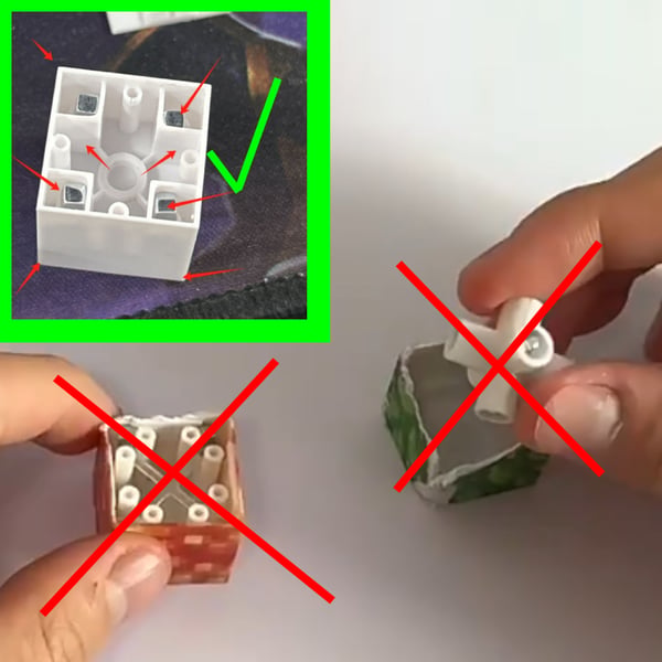 Minecraft Magnetiska Block Kuber 350 bitar.