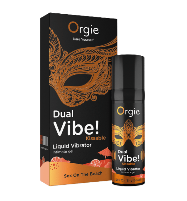 Orgier - Dual Vibe! Flydende Vibrator 15ml - Sex på stranden