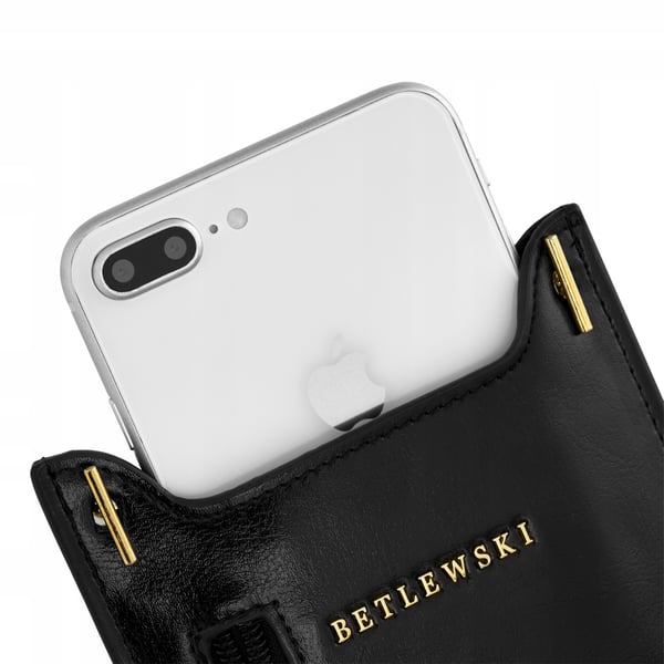 BTF-02 SVART REESE smartphonefodral med väska