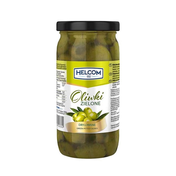 Helcom kivettömiä vihreitä oliiveja - 230 g purkki