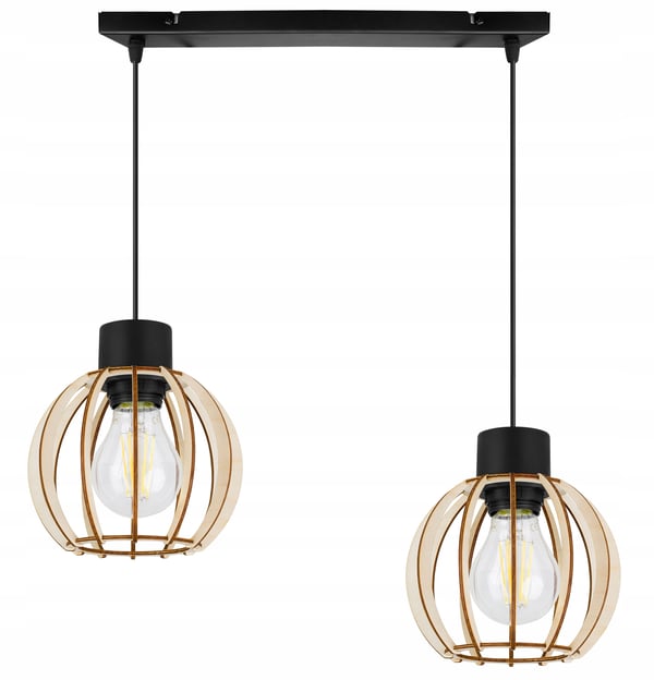 MODERNI PUINEN LED-KATTOVALAISIN