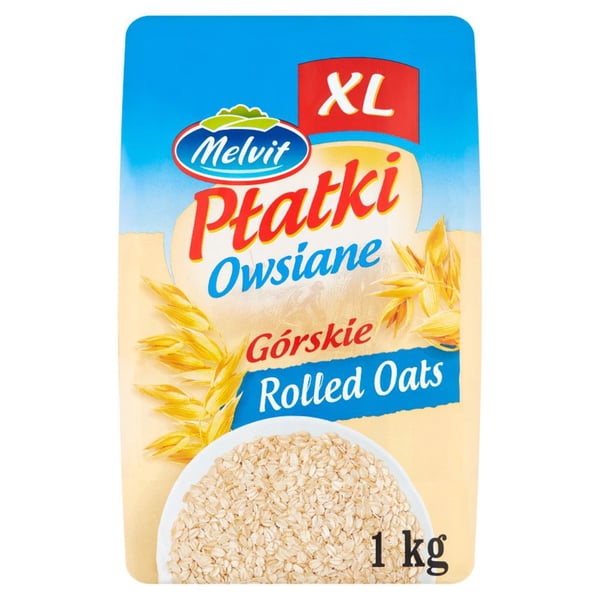Melvit Mountain havregryn XL 1 kg