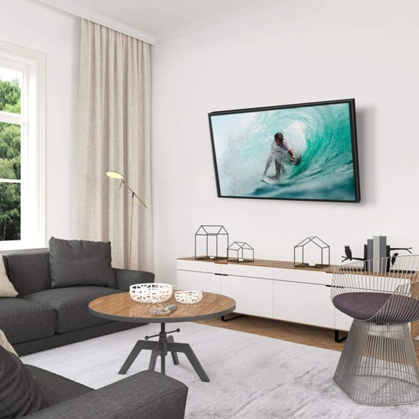 Techly LCD/LED-seinäteline 13"-30", 15 kg, kallistuva, musta