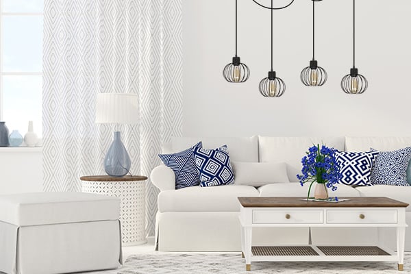 Hämähäkki LED-riippuvalaisin retrotyylinen LOFT moderni