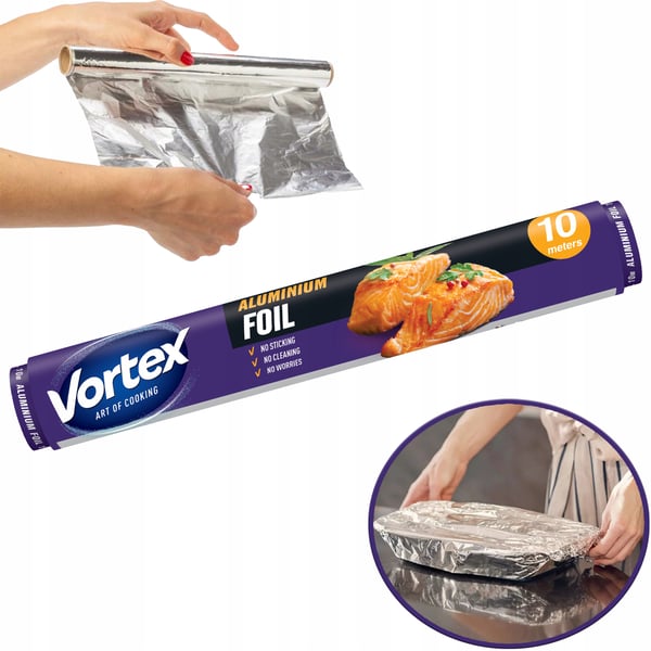 Vortex aluminiumsfolie standard 10 m