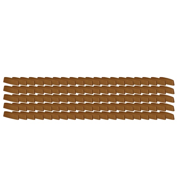 Viemäröintisuojus PVC-ikkunoille, tammi, 45 mm, 100 kpl:n sarja