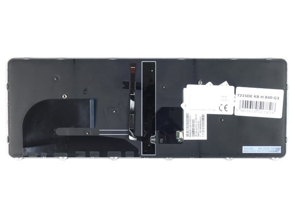 Tradebit - Tastatur für HP Elitebook | Deutsch DE qwertz | Volle Yhteensopivuus | Hochwertige Materialien | LED-taustavalo Beleuchtung | Malli: 840 G3 840 G4 745 G3 745 G4 848 G3 848 G4