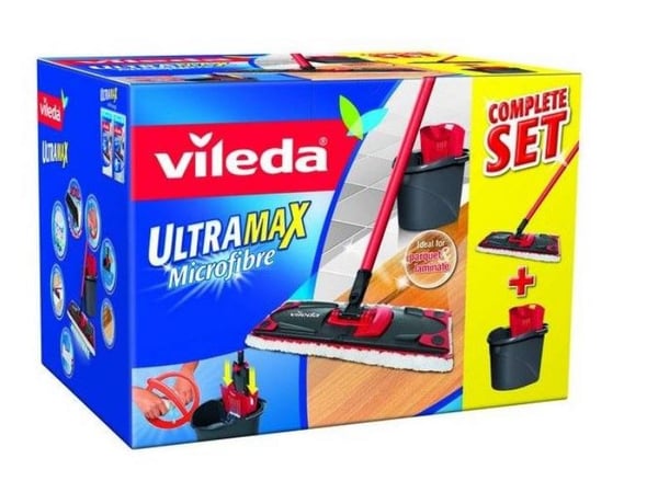 VILEDA ULTRAMAX LÅDA, MOPPA + HINK + SKYCKLING - BHP HIC 3890