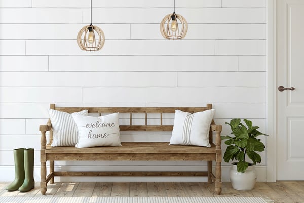 MODERNI PUINEN LED-KATTOVALAISIN
