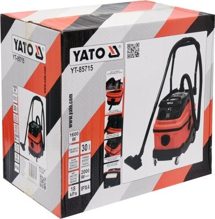 TYÖPAJAN PÖLYNIMURI 30L 1600W - YT-85715
